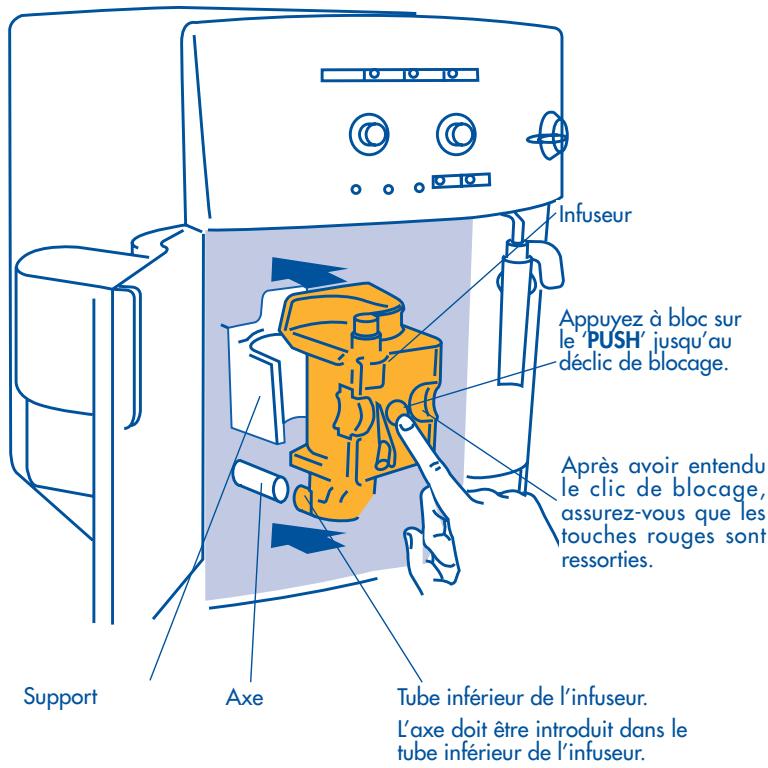 DELONGHI ESAM 2600 - NETTOYAGE DE L'INFUSEUR - 1
