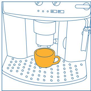 DELONGHI ESAM 2600 - NOTA 3: Conseils pour obtenir un café plus chaud : - 5