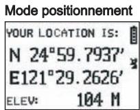 GEONAUTE KEYMAZE 300 GPS - / Navigation dans les menus - 2
