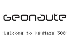 GEONAUTE KEYMAZE 300 GPS - 启动KeyMaze 300 - 1