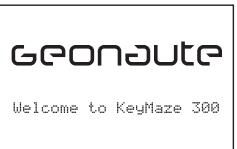 GEONAUTE KEYMAZE 300 GPS - Démarrage du keymaze 300 go run - 1