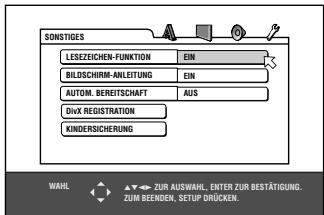 JVC XV-N315B - Über die Grundeinstellungen-Anzeige - 4