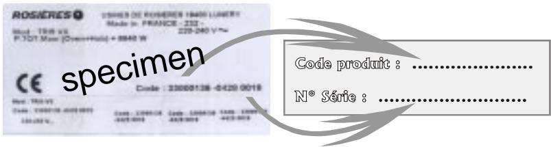 ROSIERES TRIPLE 6G - RECOMMANDATIONS - 1