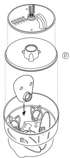 KENWOOD MULTIPRO FP734 - Utilisation de l'espace de rangement - 1