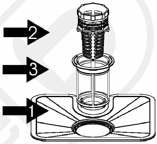 ESSENTIELB ELVS3-441B, ELVS3-441S - Nettoyage et entretien des filtres - 1