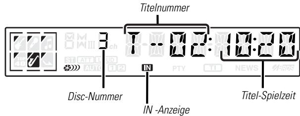 KENWOOD KDC-3021 - Steuerung der CD / Disc-Funktionen - 2