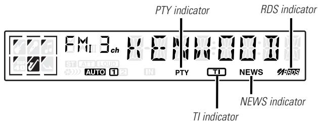 KENWOOD KDC-3021 - RDS-functions - 2