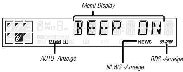 KENWOOD KDC-3021 - Menu-Steuerung - 2