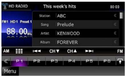 KENWOOD DNX719VHD - Parcourir la liste et confirmer "Tagging Information". - 1