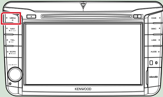 KENWOOD DNX719VHD - Mise en marche de l'appareil - 1