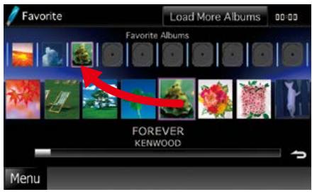 KENWOOD DNX719VHD - Liste de favors - 1