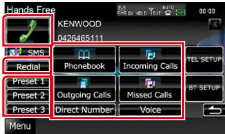 KENWOOD DNX719VHD - | Sélectionnéz une méthode de numérotation. - 1