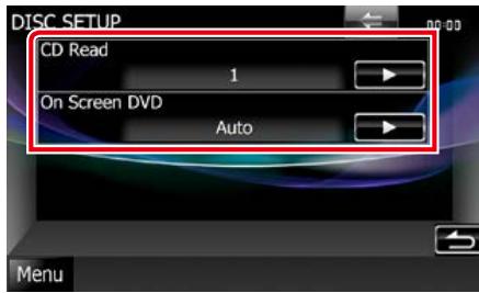 KENWOOD DNX719VHD - Configuration du disque - 1