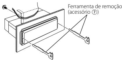 Ferramenta de remoção (acessório ⑦)