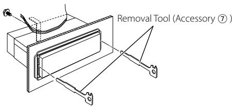 Removal Tool (Accessory ⑦)