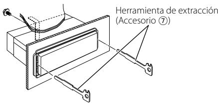 Herramienta de extracción (Accesorio ⑦)
