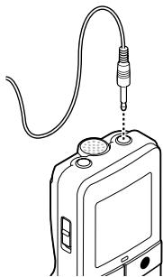 OLYMPUS VN-750 - Afspelen via de oortelefoon: - 1