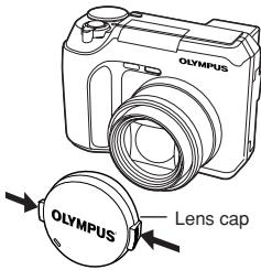 OLYMPUS C-720 ULTRA ZOOM - Power on/off - 1