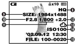 OLYMPUS C-720 ULTRA ZOOM - NAMES OF PARTS - 2