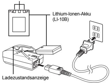 OLYMPUS C-765 ULTRA ZOOM - AUFLADEN DES AKKUS - 1
