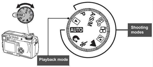 OLYMPUS C-765 ULTRA ZOOM - Mode dial - 1