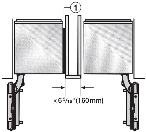 MIELE F1801VI  - INSTALLATION MANUAL - ... con división - 1