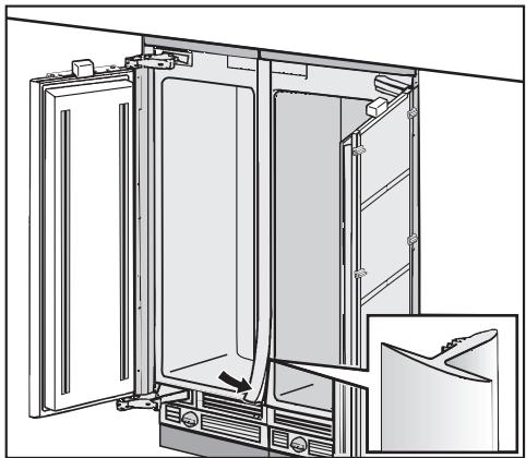 MIELE F1801VI  - INSTALLATION MANUAL - Connexion des appareils - 4