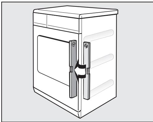 MIELE T 8164 WP - Ajustement du sèche-linge - 1