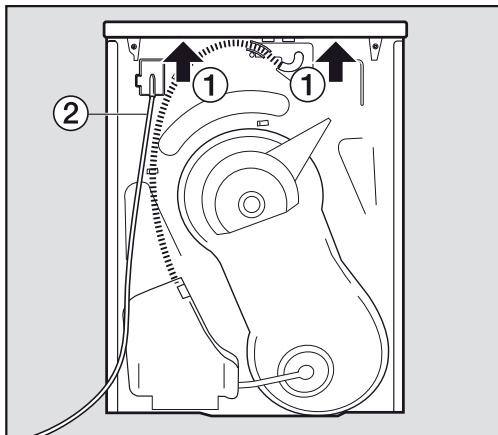 MIELE T 8164 WP - Vue de l'arrière - 1
