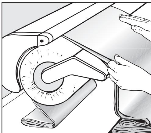 MIELE B890-REPASSEUSE A ROULEAU - S'il peut y avoir des pris : - 1