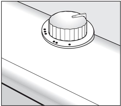 MIELE B890-REPASSEUSE A ROULEAU - Sélectionner la température de repassage - 1