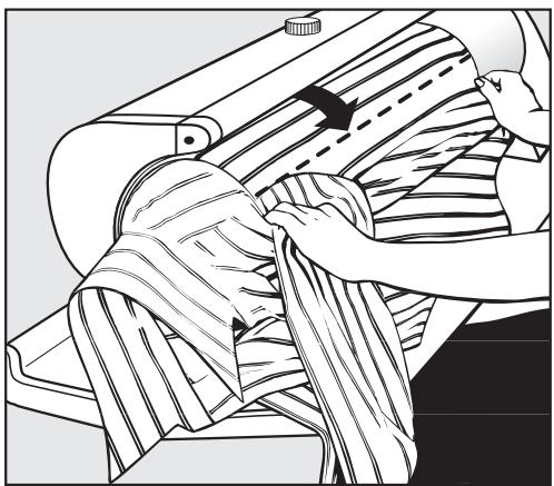 MIELE B890-REPASSEUSE A ROULEAU - Dos - 2