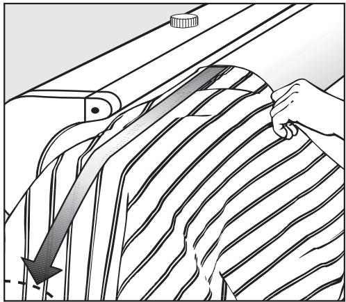 MIELE B890-REPASSEUSE A ROULEAU - Dos - 1