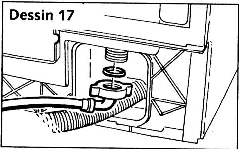 VEDETTE EG2001 - Remplacement du tuyau d'alimentation en eau - 1