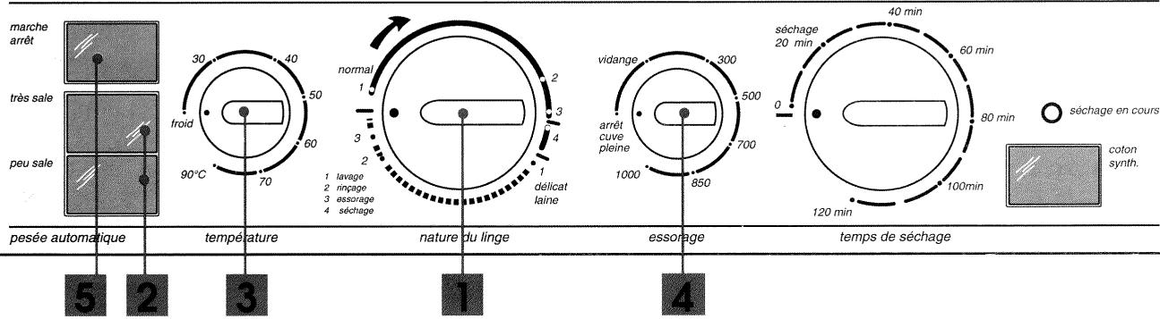 VEDETTE LSC100 - Programmation d'un lavage seul - 1
