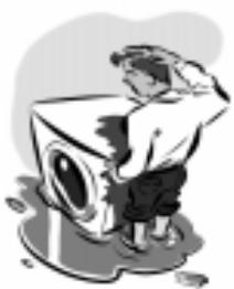 INDESIT W107 - Le lave-linge prend l'eau et vidange continuellement. - 3
