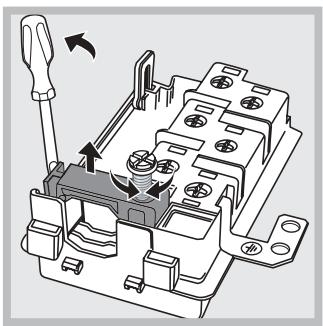 HOTPOINT FZ 99 GP.1 IX F/HA - Fitting the power supply cable - 2