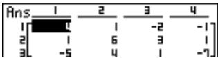 CASIO GRAPH35+ - ■ EQUA — Rappel des coefficients et solutions d'équations - 2