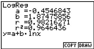 CASIO GRAPH35+ - Exemple - 1