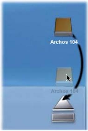ARCHOS 104 - Mode Disque dur et Macintosh® - 1