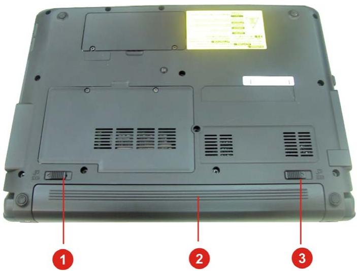 ARCHOS 10 - VUE DE DESSOUS - 1