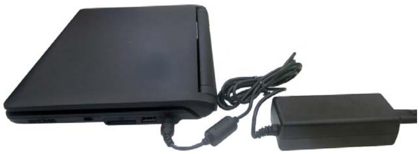 ARCHOS 10 - CONNEXION DE L'ADAPTATEUR SECTEUR - 1