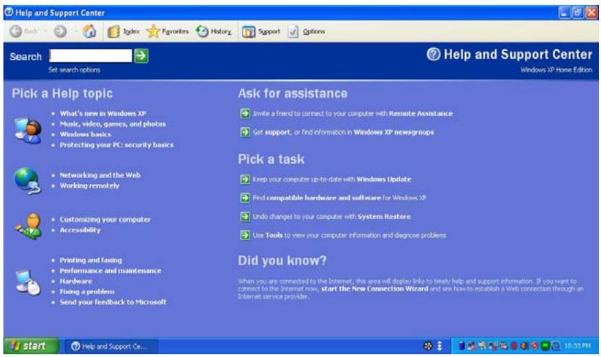 ARCHOS 10 - AIDE DE WINDOWS - 1
