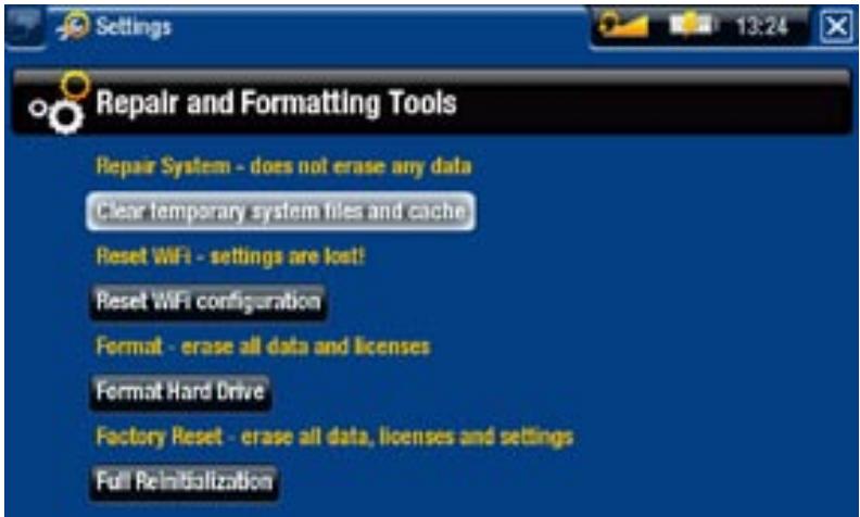 ARCHOS 605 - Repair and Formatting Tools [Outils de réparation et formatage] - 2