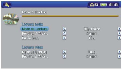 ARCHOS AV700 TV - Parcourir l'audiothèque - 2