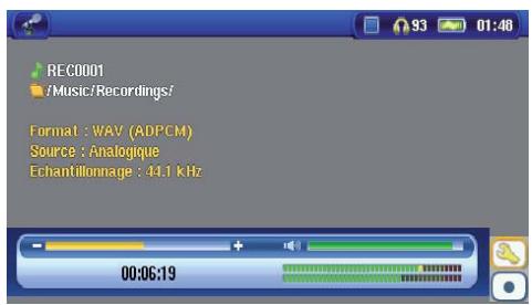 ARCHOS AV700 TV - Procédure d'enregistrement - 3