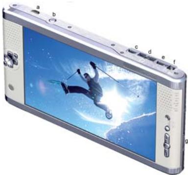 ARCHOS AV700 TV - INTRODUCTION - Touches et connexions - 2
