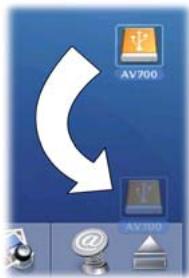ARCHOS AV700 TV - Mode Disque dur et Macintosh® - 1