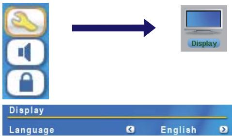 ARCHOS AV700 TV - Modifier la langue d'interface - 1