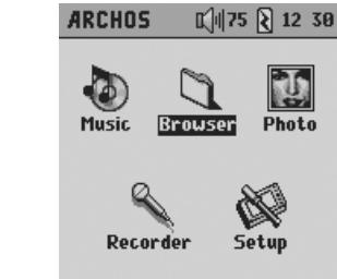 ARCHOS GMINI 220 - Utiliser le navigateur - 1